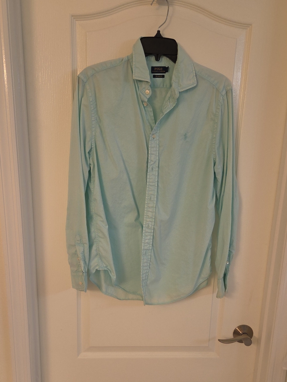 Polo by Ralph Lauren Light Mint Green Button-Down Shirt